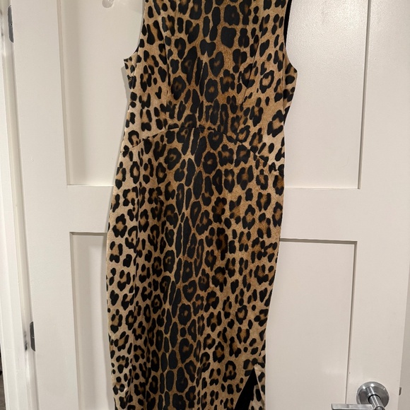 Leopard sheath dress - Picture 1 of 3